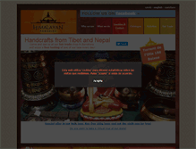 Tablet Screenshot of himalayan-paradise.es